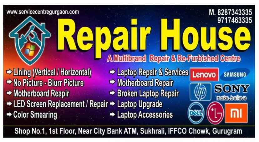 Repair House Gurgaon Shop Location